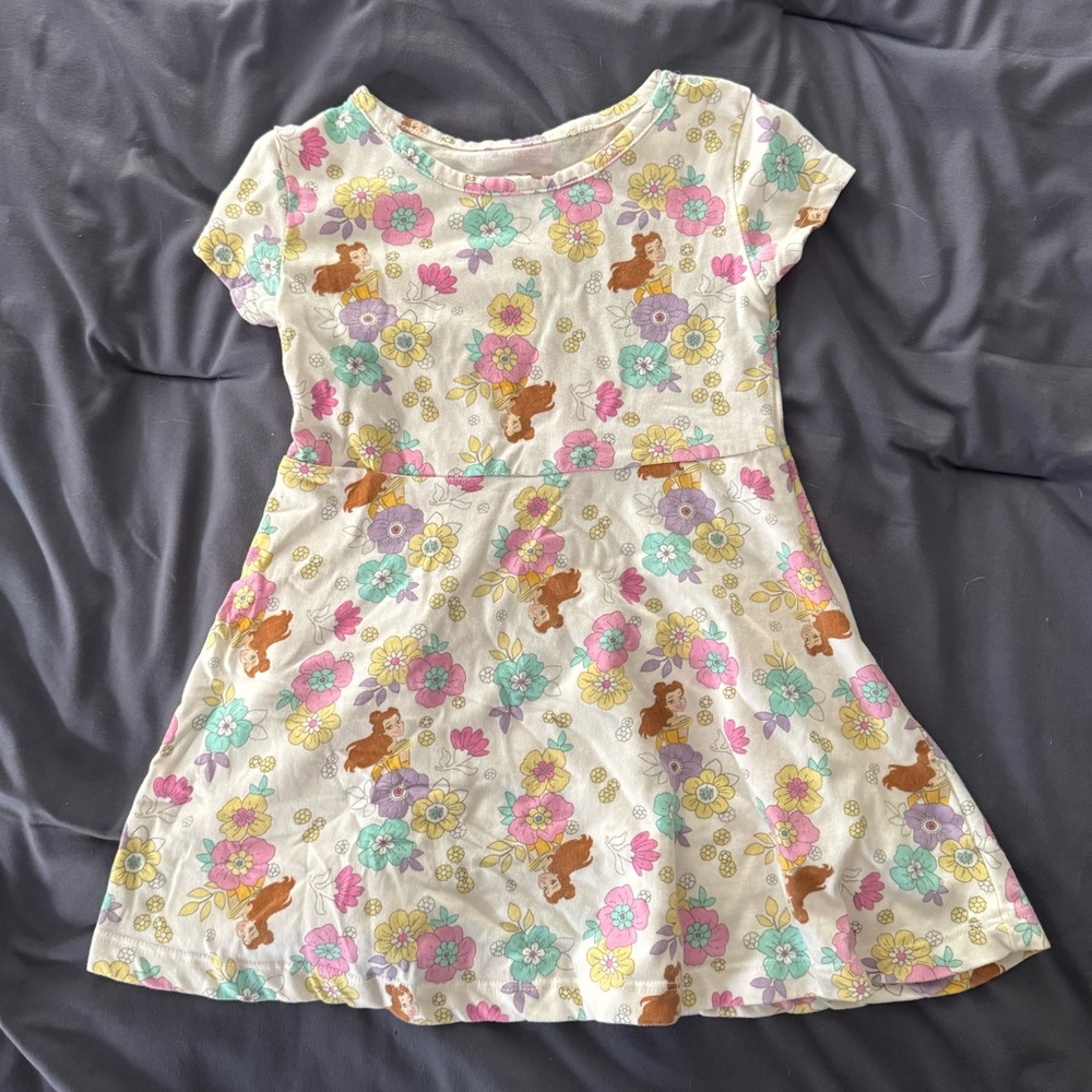 Toddler Girls 3T Casual Disney Princess Dress - Princess Belle
